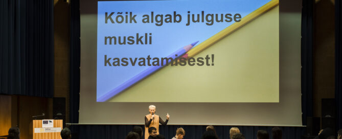 Pilt: fotograaf Maila Meldre, Hariduskopteri üritus Jõhvis.